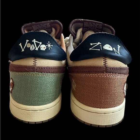 Jordan 1 Retro Low OG Zion Williamson “Voodoo” - Picture 4 of 4